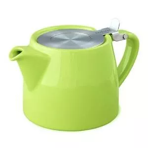 For Life Stump Tea Pot - Lime Green 18oz - Coffee Supplies